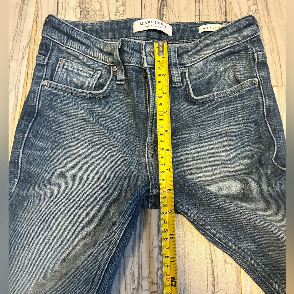 Marciano Mid Rise Skinny Jeans - Picture 7 of 12